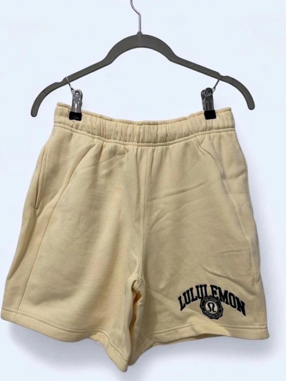 LULULEMON Athletic Club Fleece Short Beige XS